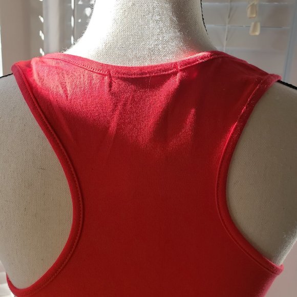 Red Racer Back Dress - Picture 7 of 7